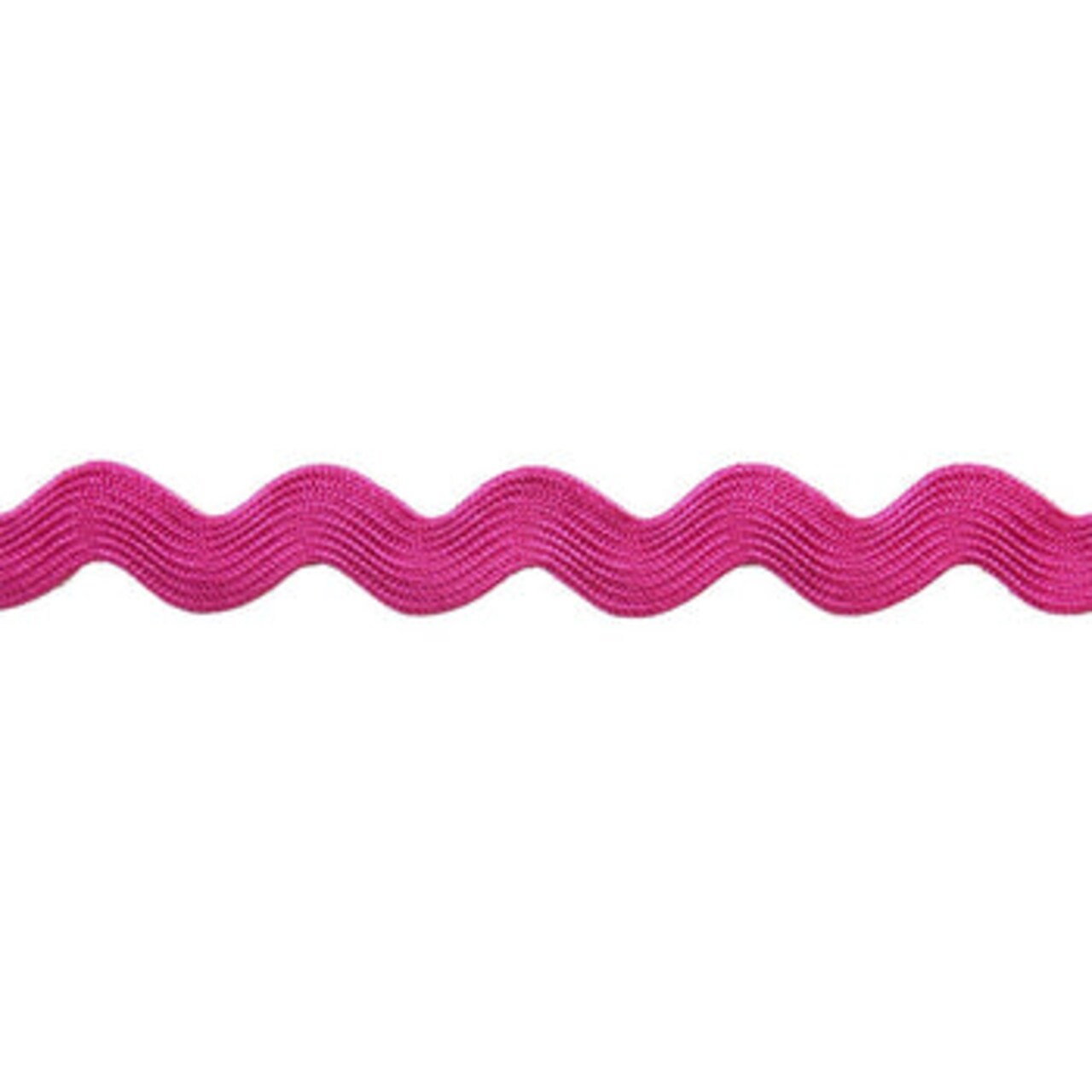 Belagio Medium Ric Rac Trim, 0.75" Wide, 25-Yard Bolt, Hot Pink